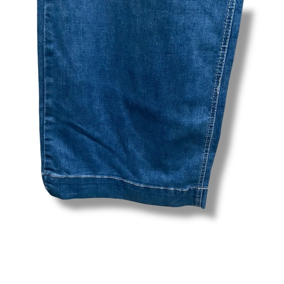 YMI‎ Juniors Low Rise Babe Wide Leg Jean Midnight Blue - Picture 6 of 10